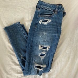 Size 2 Low Rise American Eagle Jeggings